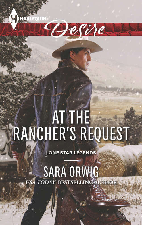 Book cover of At the Rancher's Request