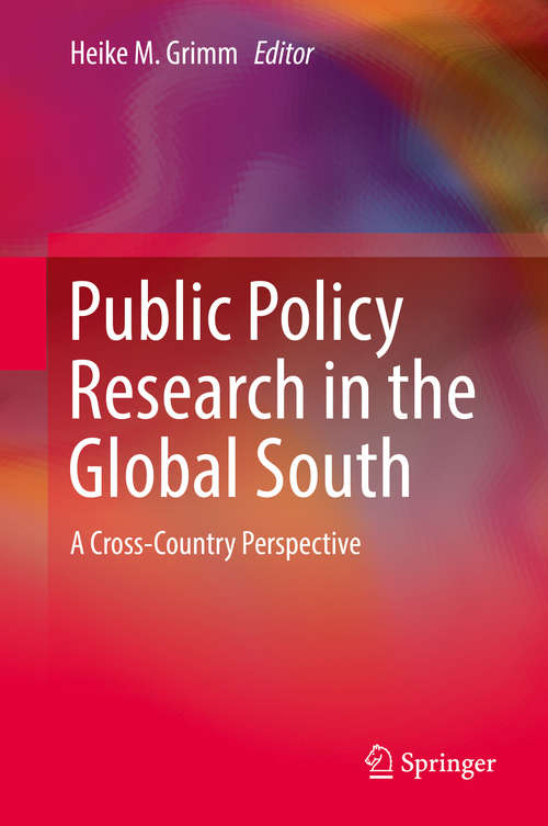 Public Policy Research in the Global South: A Cross-Country Perspective