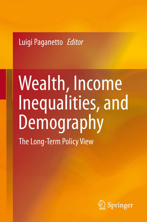 Book cover of Wealth, Income Inequalities, and Demography