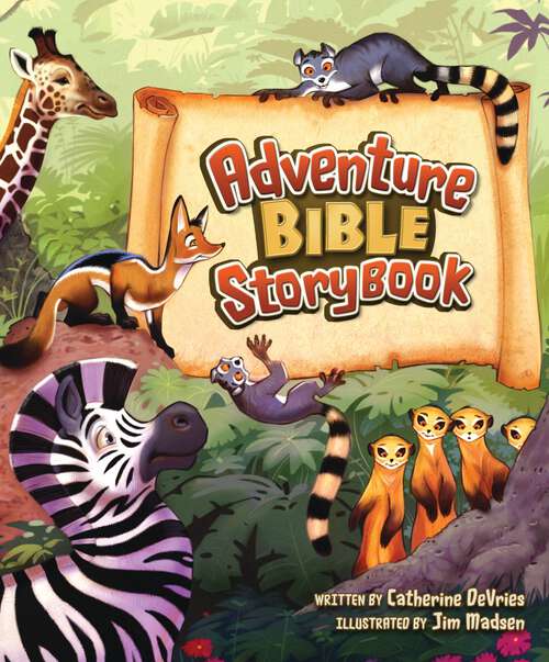 Book cover of Adventure Bible Storybook