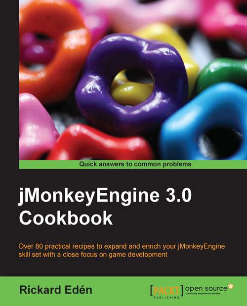 Book cover of jMonkeyEngine 3.0 Cookbook