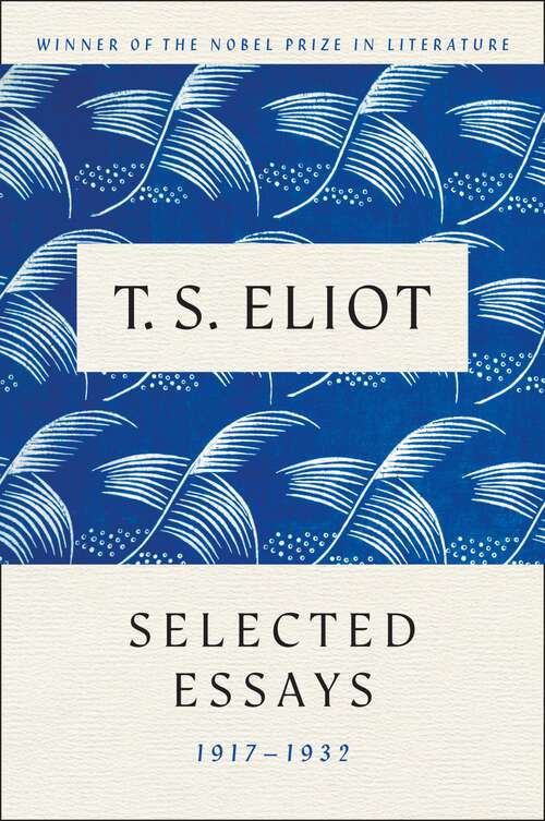 Book cover of Selected Essays
