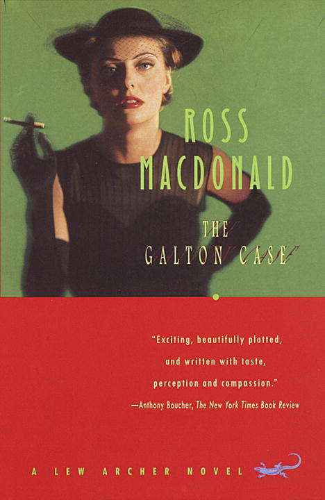 Book cover of The Galton Case