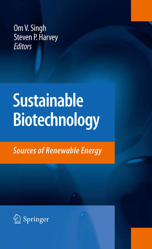 Book cover of Sustainable Biotechnology