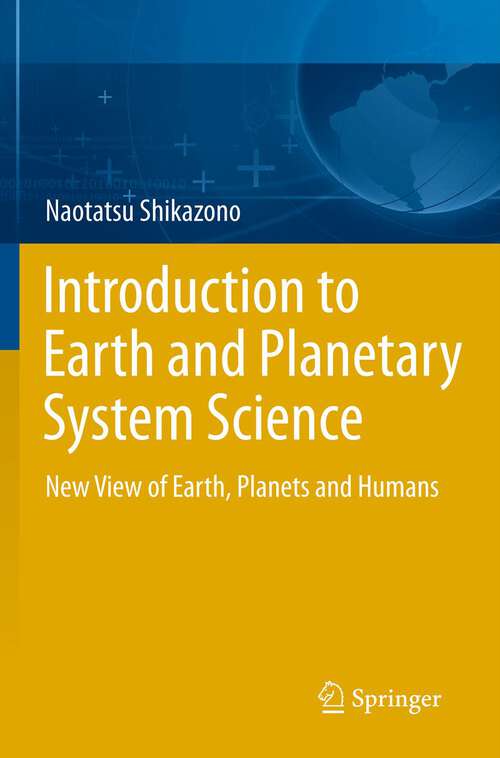Book cover of Introduction to Earth and Planetary System Science
