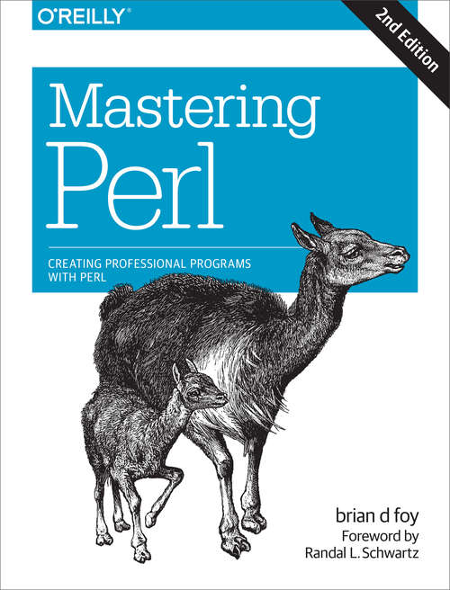Book cover of Mastering Perl
