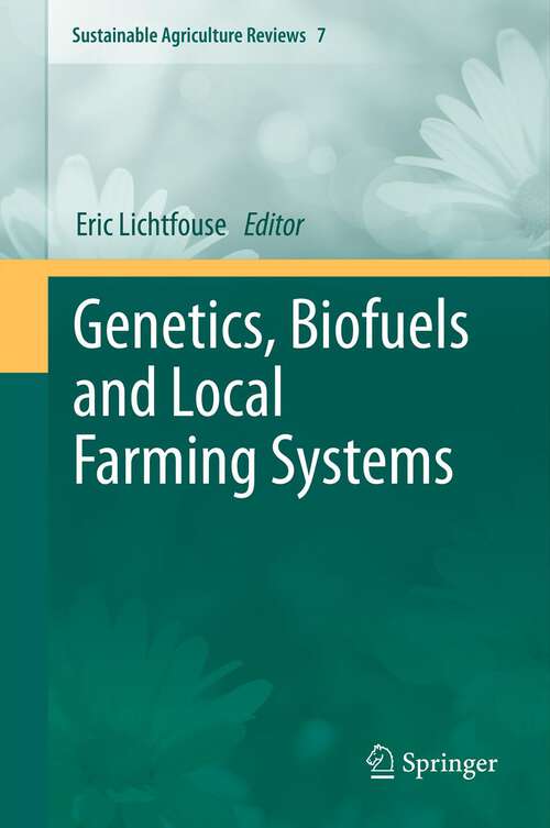 Book cover of Genetics, Biofuels and Local Farming Systems