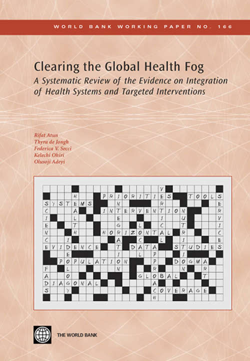 Book cover of Clearing the Global Health Fog
