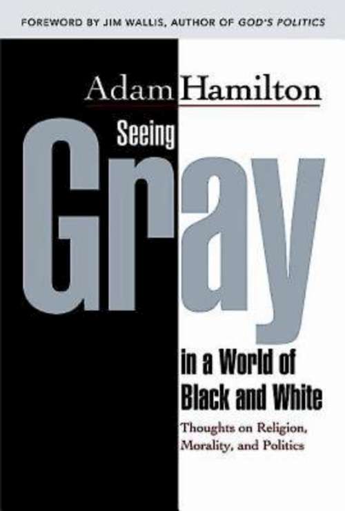 Book cover of Seeing Gray in a World of Black and White
