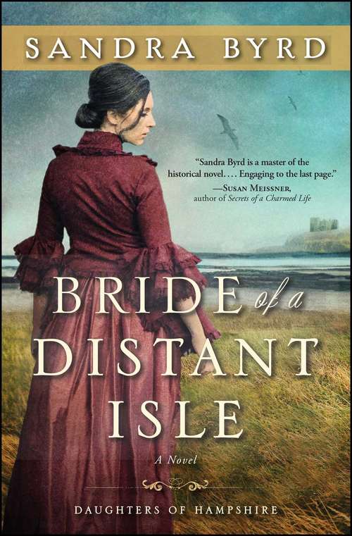 Book cover of Bride of a Distant Isle: A Novel (The Daughters of Hampshire #2)