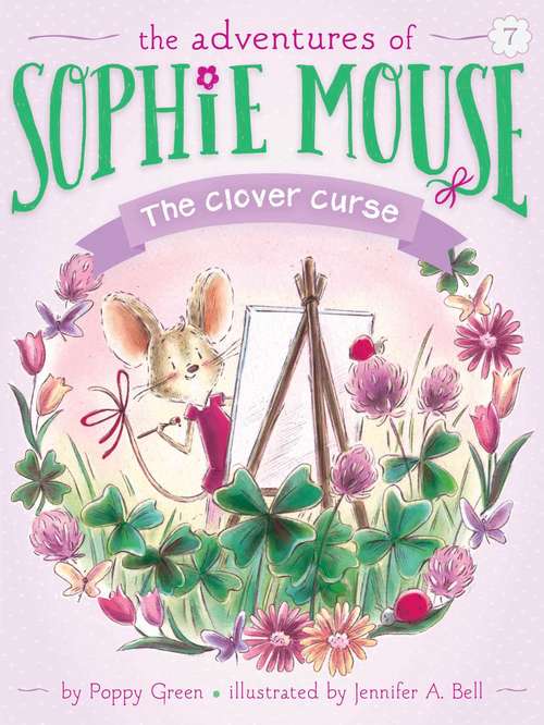 Book cover of The Clover Curse
