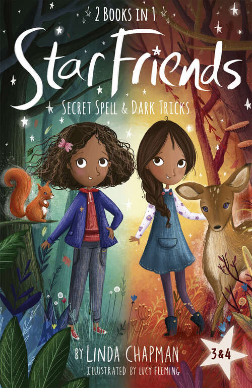 Book cover of Star Friends 2 Books in 1: Secret Spell & Dark Tricks (Star Friends)