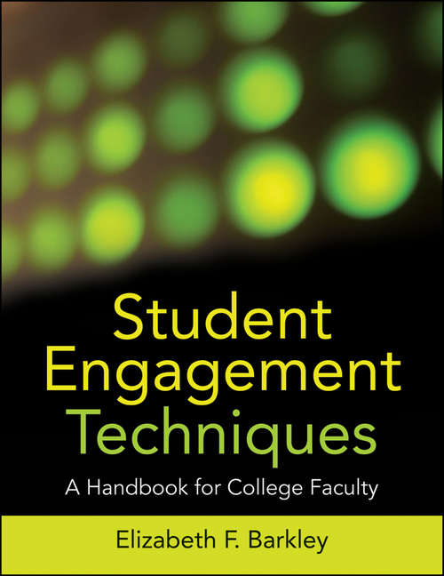 Book cover of Student Engagement Techniques