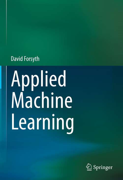 Book cover of Applied Machine Learning (1st ed. 2019)