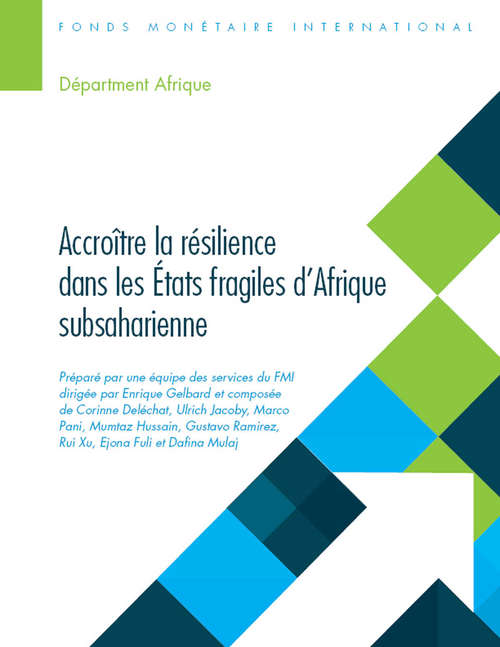 Accroître la résilience dans les États fragiles d'Afrique subsaharienne