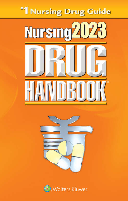 Book cover of Nursing2023 Drug Handbook