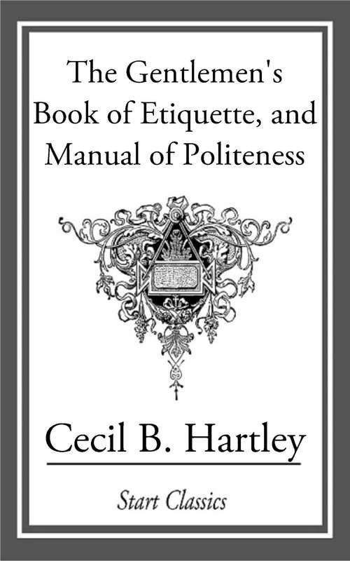 Book cover of The Gentlemen's Book of Etiquette, an
