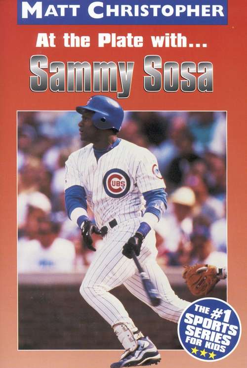 Book cover of At the Plate with... Sammy Sosa