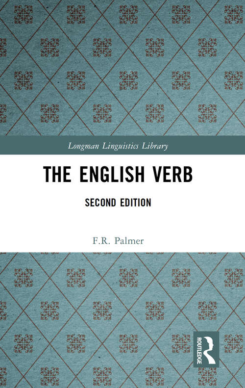 Book cover of The English Verb (2) (Longman Linguistics Library)