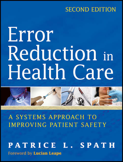 Book cover of Error Reduction in Health Care