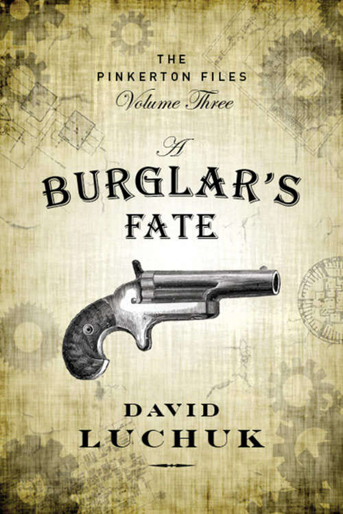 Book cover of A Burglar's Fate: The Pinkerton Files, Volume 3