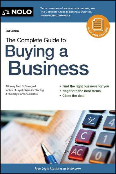 Book cover of Complete Guide to Buying a Business,The