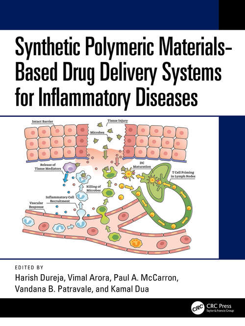 Book cover of Synthetic Polymeric Materials-Based Drug Delivery Systems for Inflammatory Diseases (1)