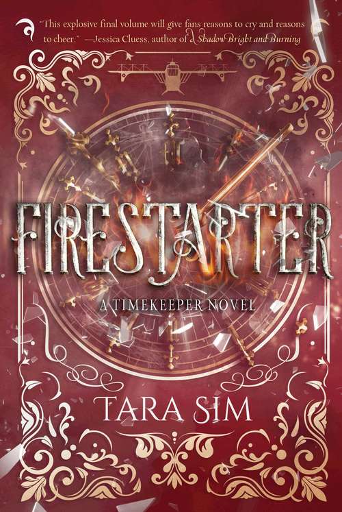 Book cover of Firestarter (Timekeeper #3)