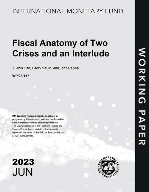 Book cover of Fiscal Anatomy of Two Crises and an Interlude (Imf Working Papers)