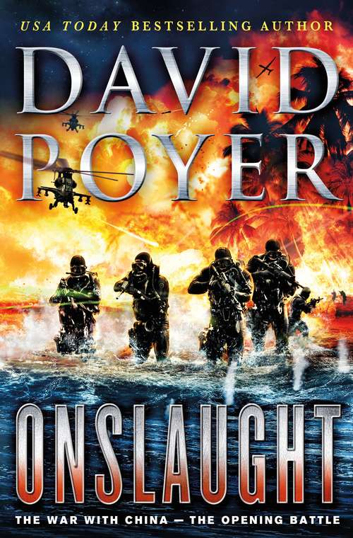 Book cover of Onslaught: The War with China--the Opening Battle (A Dan Lenson Novel #16)
