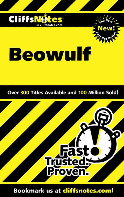 Book cover of CliffsNotes on Beowulf