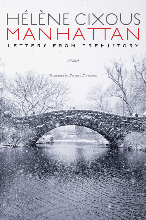 Book cover of Manhattan: Letters from Prehistory