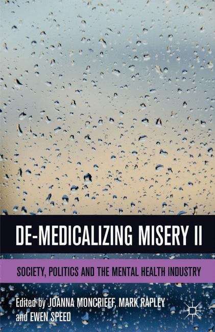 Book cover of De-Medicalizing Misery II