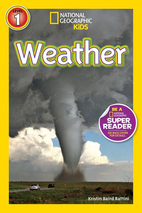 Book cover of Weather (National Geographic Readers)