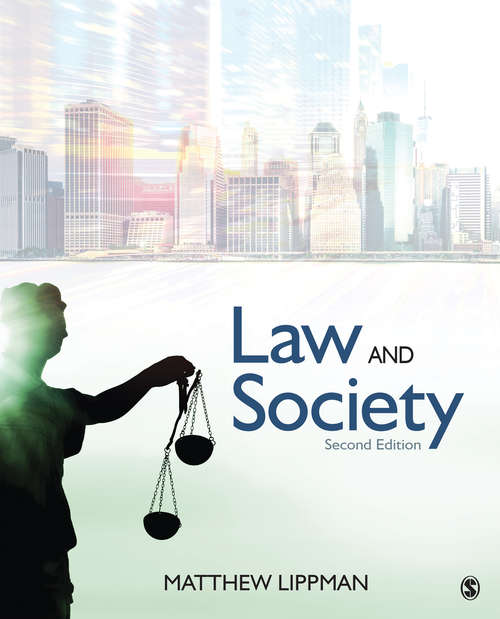 Book cover of Law and Society (Second Edition)