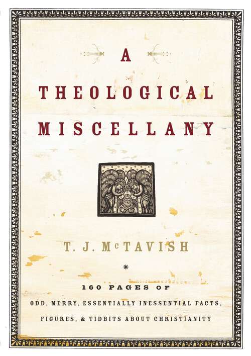 Book cover of A Theological Miscellany