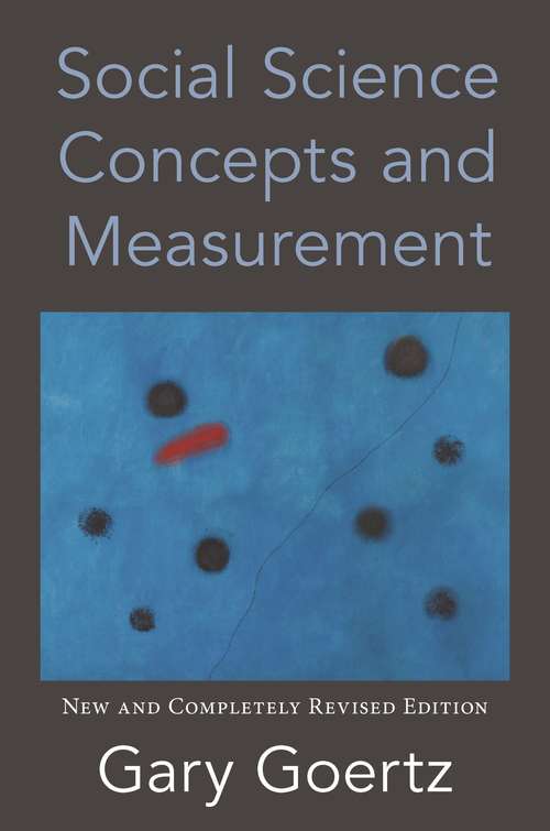 Book cover of Social Science Concepts and Measurement: New and Completely Revised Edition