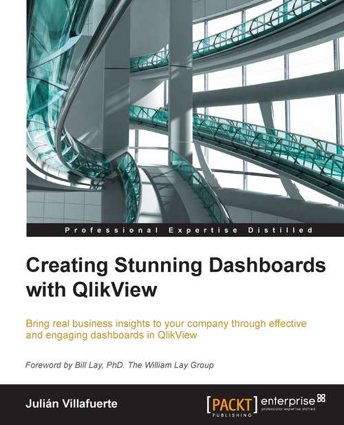 Book cover of Creating Stunning Dashboards with QlikView