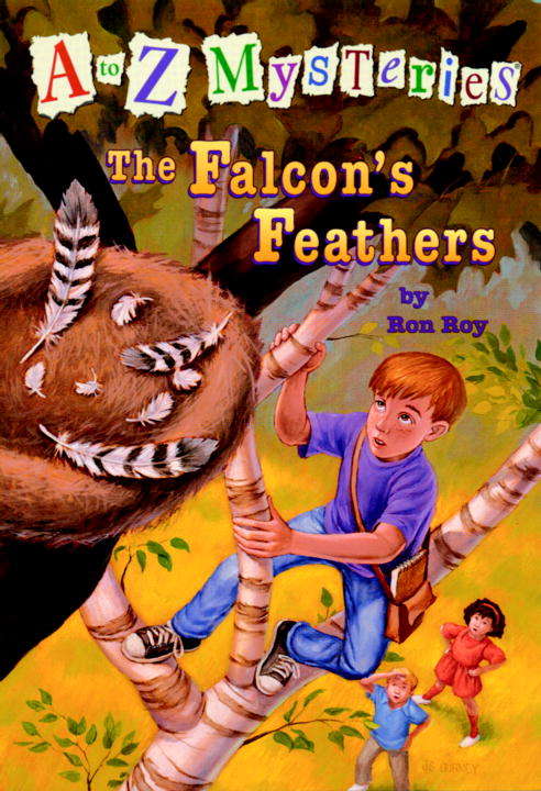 Book cover of A to Z Mysteries: The Falcon's Feathers