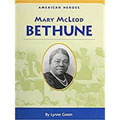 Book cover of AMERICAN HEROES: Mary Mcleod Bethune