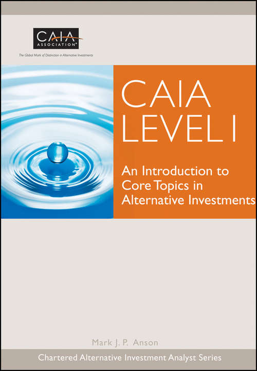 Book cover of CAIA Level I