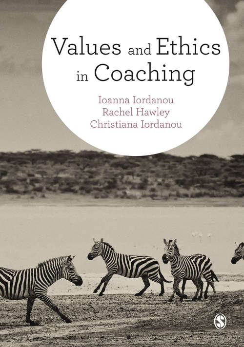 Book cover of Values and Ethics in Coaching