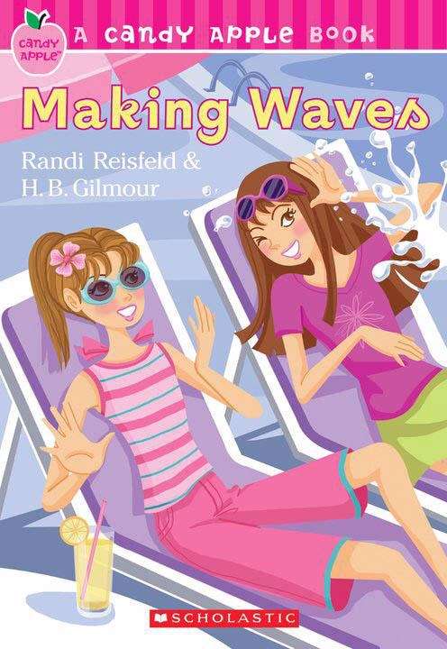 Book cover of Making Waves (Candy Apple Book #10)