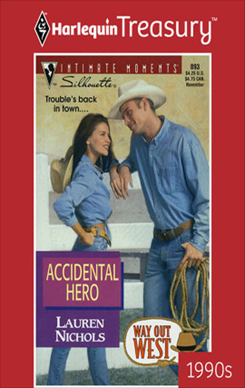 Book cover of Accidental Hero (Way Out West #2)