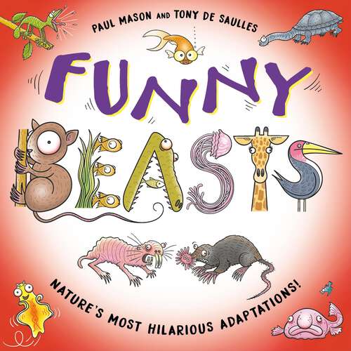 Book cover of Funny Beasts: Laugh-out-loud nature facts! (Funny Nature #1)