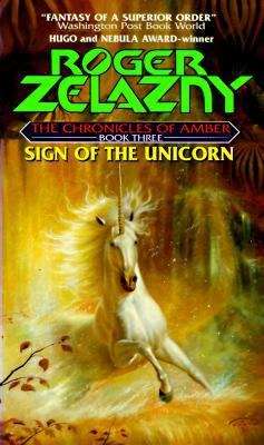 Book cover of Sign of the Unicorn (Amber Chronicles #3)