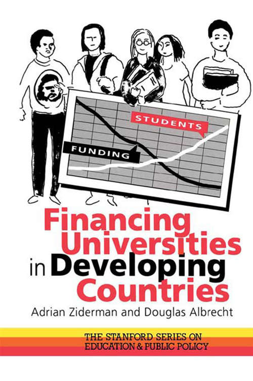 Book cover of Financing Universities in Developing Countries