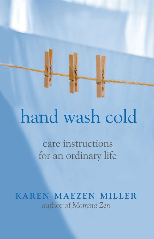 Book cover of Hand Wash Cold