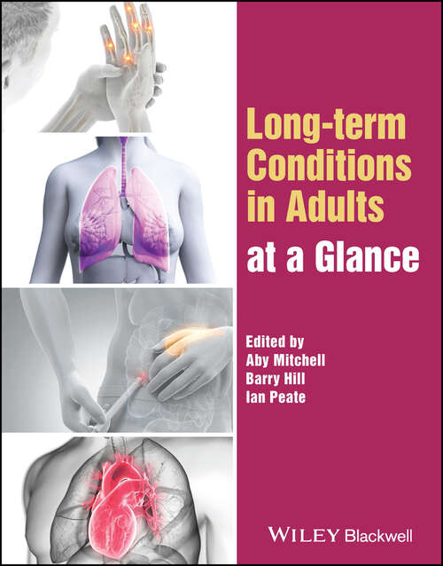 Book cover of Long-term Conditions in Adults at a Glance (At a Glance (Nursing and Healthcare))