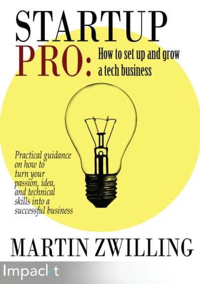 Book cover of StartupPro: How to set up and grow a tech business